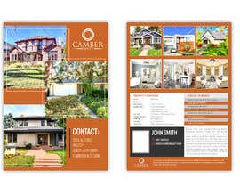 Nro 15 kilpailuun Create A Two-Sided Luxury Real Estate Brochure Template käyttäjältä webcreadia