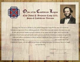 #12 สำหรับ SCV Legionnaire Membership Certificate โดย elinorcarrillo