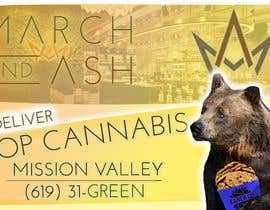 #18 for Billboard Design for March and Ash dispensary - Bear with Hand in Cookies Jar by calnight15