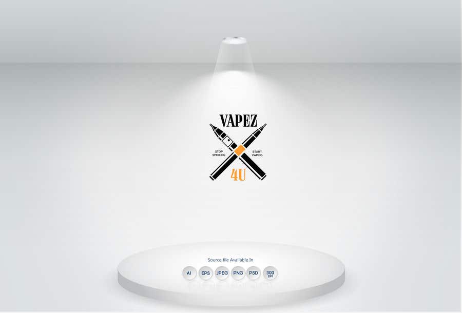 Bài tham dự cuộc thi #36 cho                                                 I would like a logo created for a vape online store where I will sell vape cigarettes and liquids.  The shop name is Vapez4u so would like something to go with it.  I don’t mind a nice edgy design and I am open to colour schemes and designs.
                                            