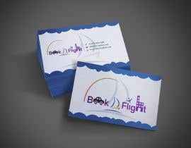 Designdesk24님에 의한 design doubled sided business card - bookAFlight을(를) 위한 #224