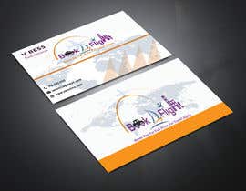mofijulislam6345님에 의한 design doubled sided business card - bookAFlight을(를) 위한 #51