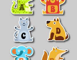 #32 pentru Bath animals letters and number for kids de către prakash777pati
