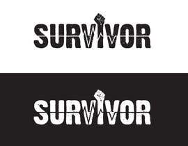 #6 for A graphic of the word survivor. I want to be able to print it on a T-shirt. I want it in black and white. by ganjarelex
