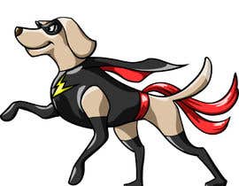 nº 6 pour Dog SuperHero Cartoon par Serghii 