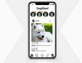 #1 para Dog fashion + social app design de denXXIII