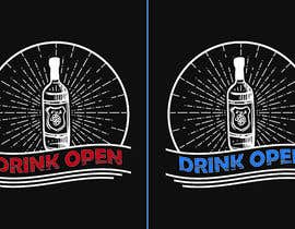 #23 para T-Shirt Print Design for Group &quot;Drink Open&quot; de rabbya57
