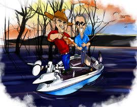 #22 Fisherman and Farmer Caricature részére Pandred által