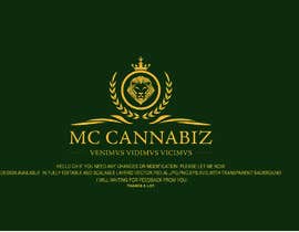 #30 dla We want a crest or shield for our company that has cannabis leaves and shows the moto “VENIMVS, VIDIMVS, VICIMVS“ and our name of course. Loins maybe, a crown, we don’t know.  Please be creative but make it look regal.  No background please. przez noorpiccs