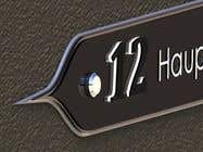 #320 pentru Design a House number plate from stainless steel and glass de către fersal93