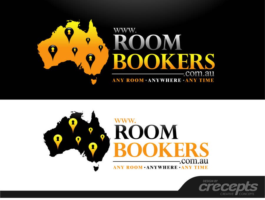 Конкурсна заявка №250 для                                                 Logo Design for www.roombookers.com.au
                                            