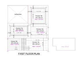 Nro 12 kilpailuun Floorplan in LINES second floor käyttäjältä Toheed725