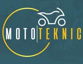 #2 para Motorcycle start up called Moto Teknic, black and gold color scheme. de darron13