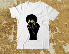 #5 za Black Power Fist with Afro od designcontest8