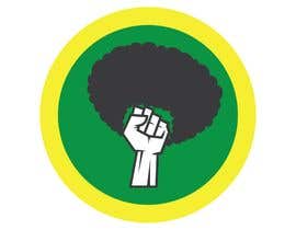 #23 za Black Power Fist with Afro od DaneyraGraphic