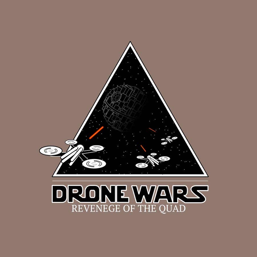 Natečajni vnos #18 za                                                 Star Wars Parody Shirt Design (Drone Wars)
                                            