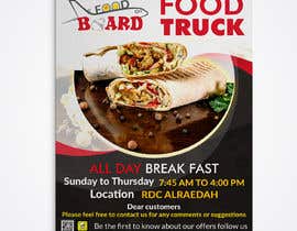 Nro 20 kilpailuun food truck flyer käyttäjältä sushanta13