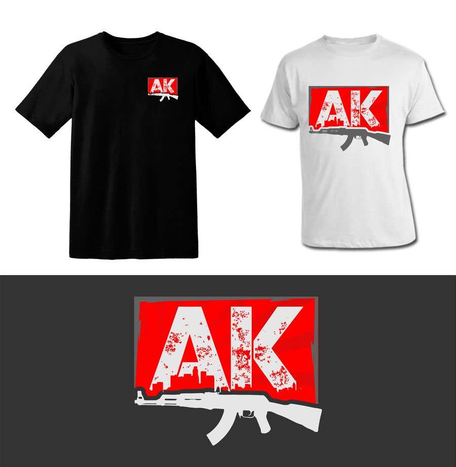 Intrarea #12 pentru concursul „                                                TShirt Design AK Clothing
                                            ”