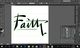 Kandidatura #9 miniaturë për                                                     Digitize and improve a hand drawn text logo - Faith
                                                
