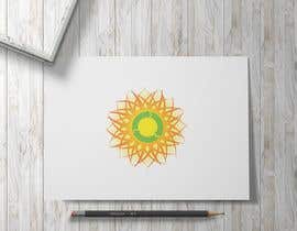 #19 para Design a logo for a sustainability business. No business name in the logo. It should have 3 green arrows around a yellow conceptualised flaring sun. The sun flare should be in the centre and the flares emerge from behind the green arrows. de avarteydiseno