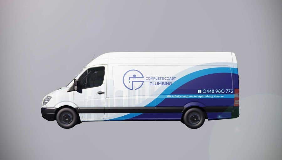 Contest Entry #5 for                                                 Design a Van and Ute wrap for my business
                                            