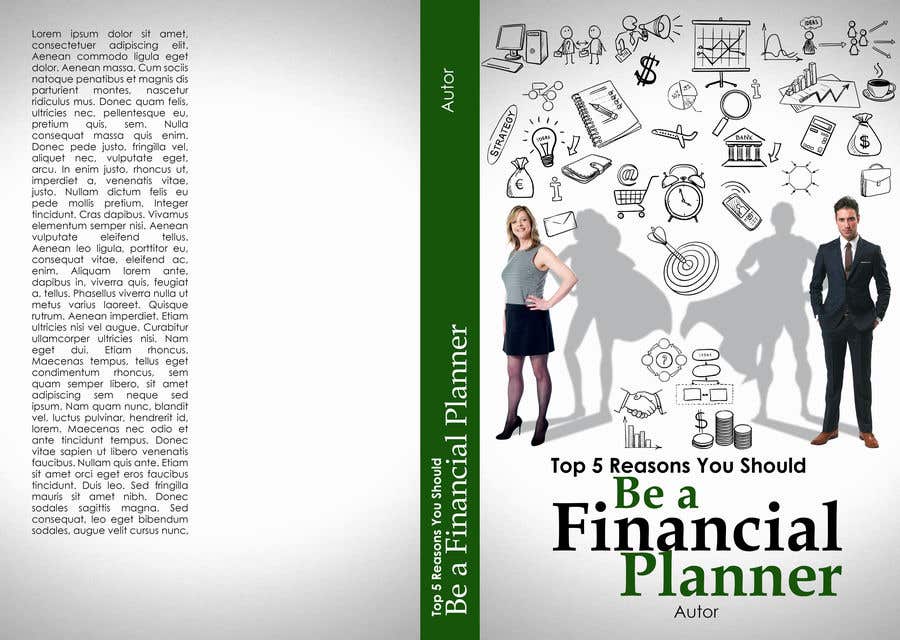 Natečajni vnos #117 za                                                 Book Cover. "Top 5 Reasons You Should Be A Financial Planner"
                                            