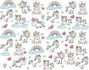 #19 para Design a Cute Unicorn Pattern de shoaibopu