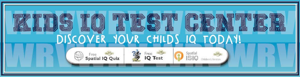 Penyertaan Peraduan #49 untuk                                                 Banner Ad Design for Kids IQ Test Center - Winner Gets $100
                                            