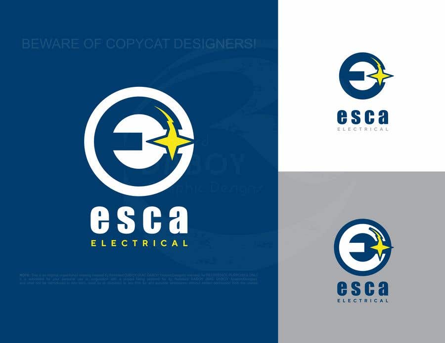 ผลงานการประกวด #15 สำหรับ                                                 Esca Electrical Logo
                                            