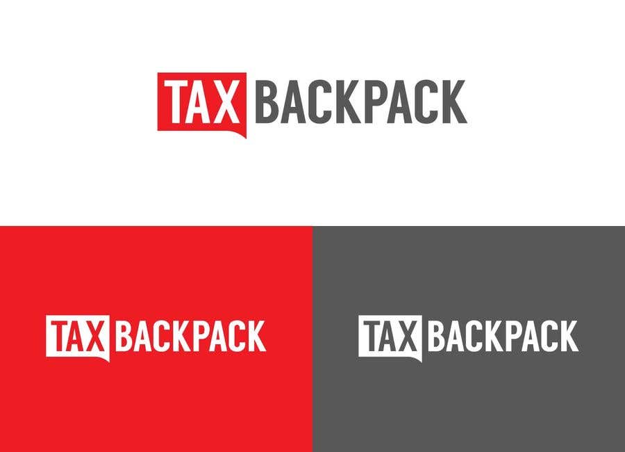 Bài tham dự cuộc thi #107 cho                                                 Logo - Tax BackPack
                                            