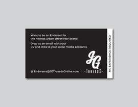 #24 para Create the back of a Business Card de wefreebird