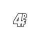 Predogledna sličica natečajnega vnosa #1309 za                                                     "4PF" Logo
                                                