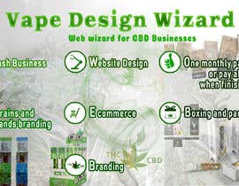 #11 para Create an Advertisement Flyer for Website Design and Marijuana / CBD de jdzzzzz9345