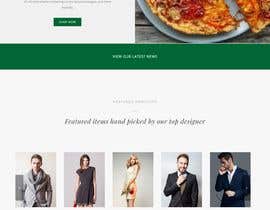 Nro 40 kilpailuun WordPress Landing Page for Food Website käyttäjältä freelancershuvo1