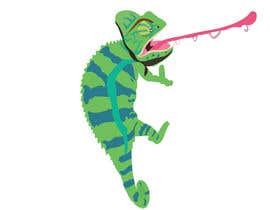 #28 para Illustrate Chameleon Vectors de bristydrong