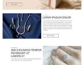 #22 para Design website for Swiss boutique with diamond jewellery de SantoJames