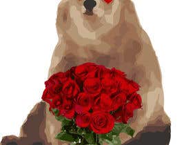 rastamosii tarafından Need a Bear character design for Valentines Card için no 29