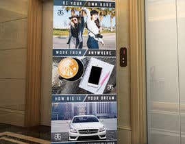 #52 for 83&quot;Hx34&quot;W Stand up Banner design by mindlogicsmdu
