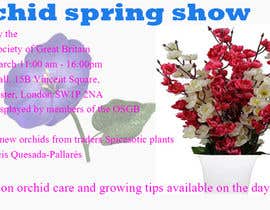 #14 for I need a Facebook advert created for the OSGB spring show. Only flowers to be used in the banner have to be orchids. by pixelboos