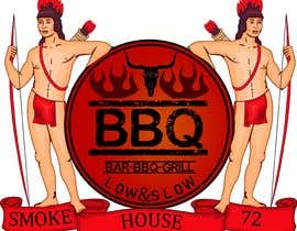 #2 för Make a logo for my bbq grill restaurant av Blackdiamond88