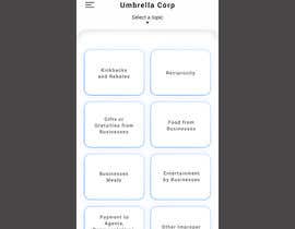 #58 para Design for tile based menu in mobile app de DiponkarDas