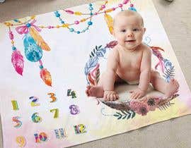 #9 per Make two baby milestone blankets designs da afafhessien15