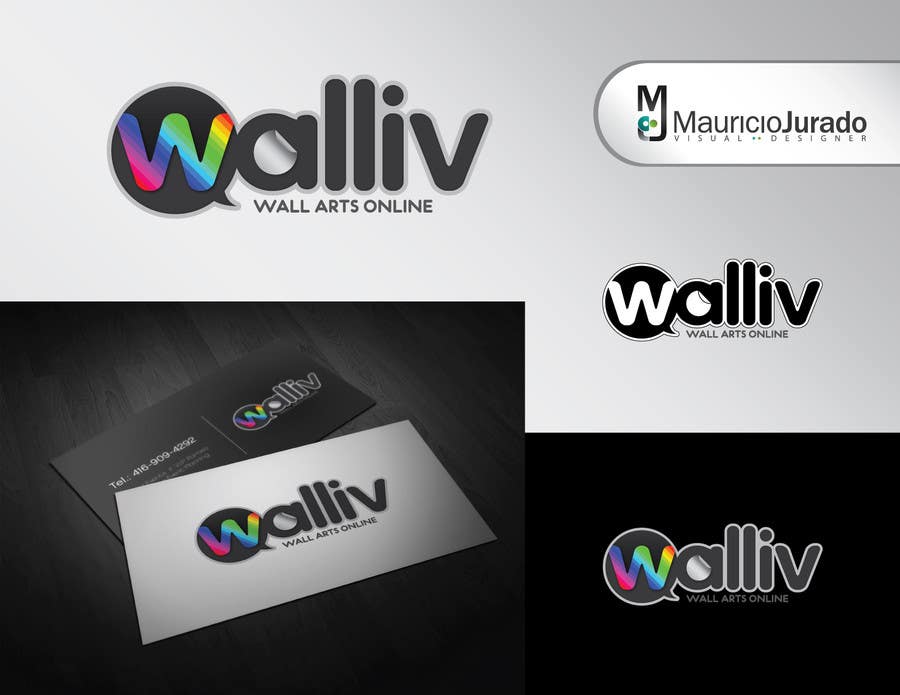 Proposition n°32 du concours                                                 Logo Design for wall arts online store
                                            