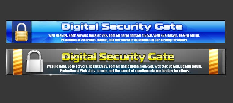 Contest Entry #53 for                                                 Banner Ad Design for Digital Security Gate
                                            