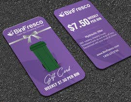 Nro 31 kilpailuun BinFresco needs a designed gift purchase card for home depot stores for our service käyttäjältä sheulibd10