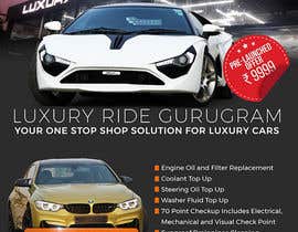 #96 para Luxury Ride Gurugram Pamphlet por zhoocka
