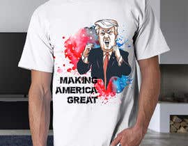 #42 para Donald Trump cartoon logo and tshirt de tapanfm