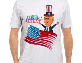 #54 para Donald Trump cartoon logo and tshirt de tapanfm