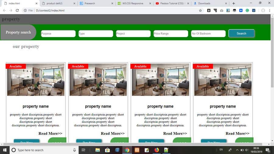 Contest Entry #44 for                                                 Real Estate Web Design
                                            