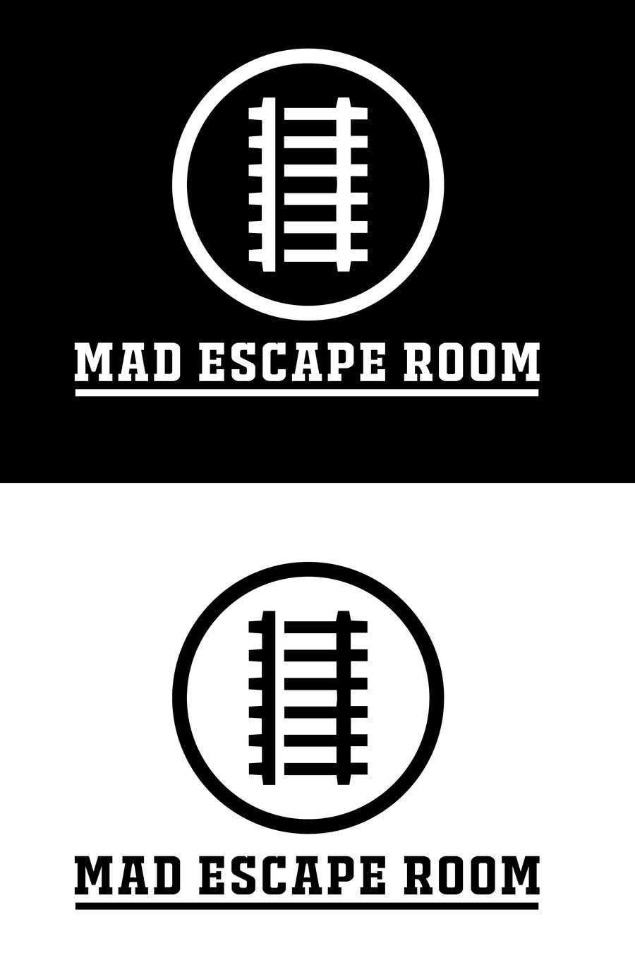 Penyertaan Peraduan #187 untuk                                                 Logo design for Mad Escape Room
                                            